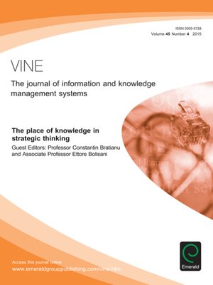 cover image of VINE, Volume 45, Number 4